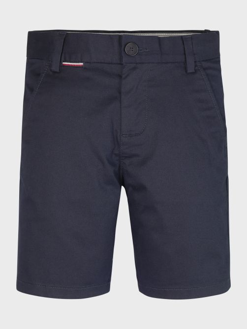 شورت تشينو مزين بشريط الشعار من مجموعة 1985