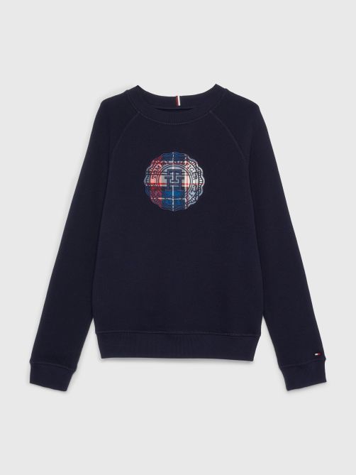 TH Monogram Stamp Logo Sweatshirt