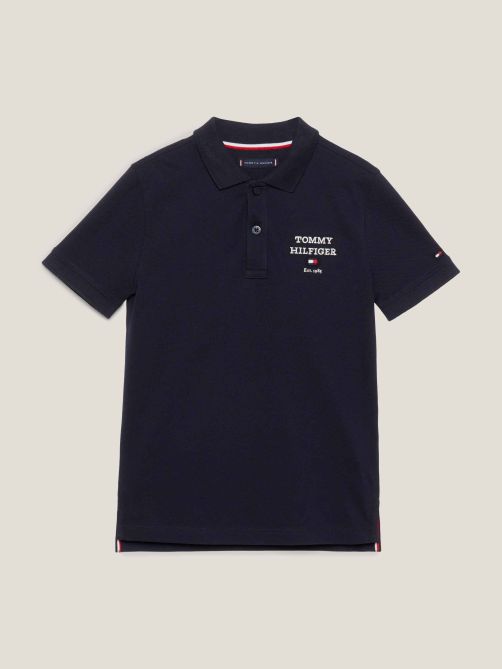 Embroidery Logo Regular Fit Polo | Tommy Hilfiger