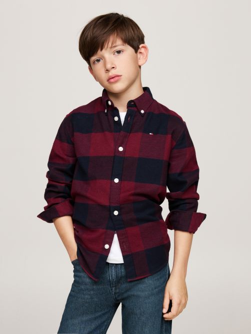 Check Flannel Regular Shirt