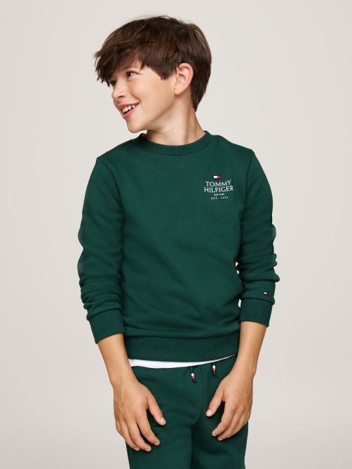Hilfiger Logo Crew Neck Sweatshirt
