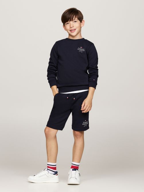 Hilfiger Logo Drawstring Sweatshorts