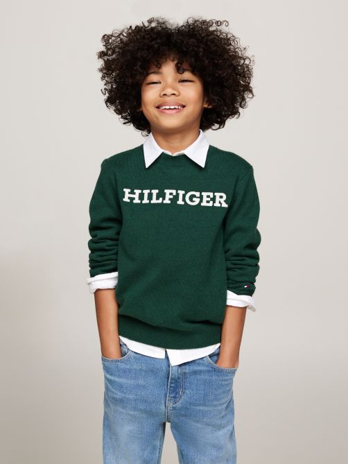 Hilfiger Monotype Crew Neck Jumper