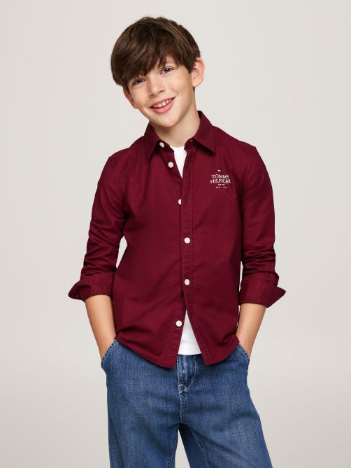Hilfiger Logo Regular Oxford Shirt