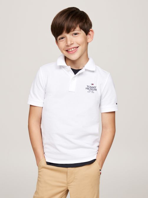 Hilfiger Logo Pique Regular Polo Shirt
