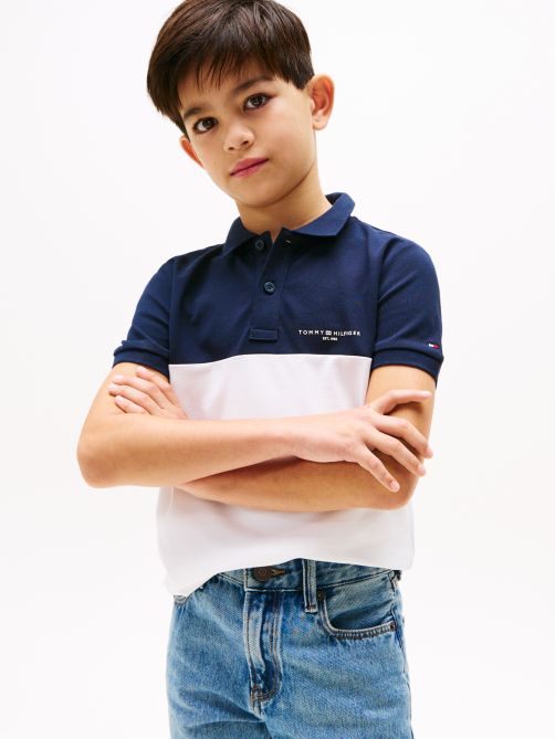 قميص بولو بأكمام قصيرة