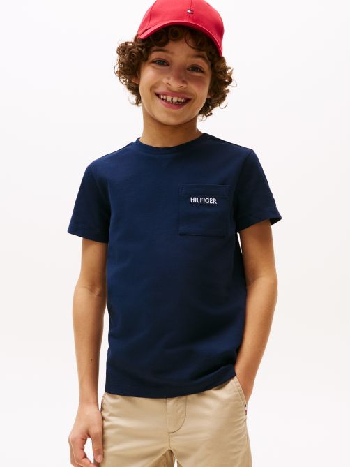 تيشيرت بيكيه بجيب رقعة 
