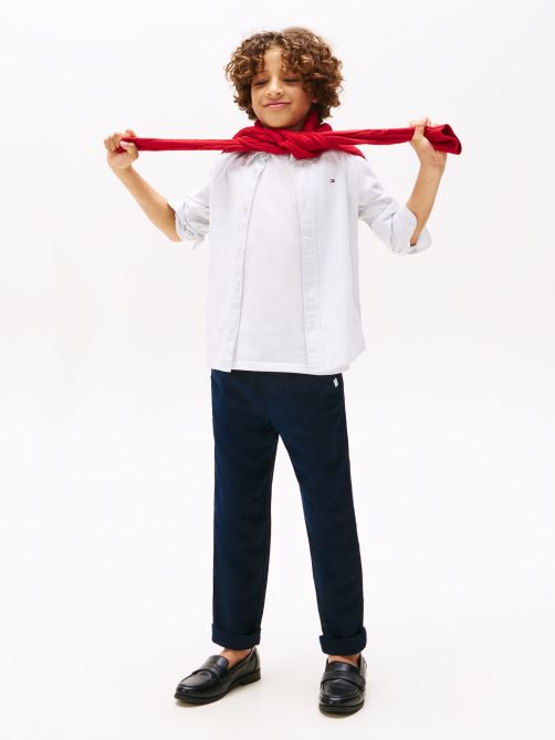 Signature Relaxed Linen Blend Trousers