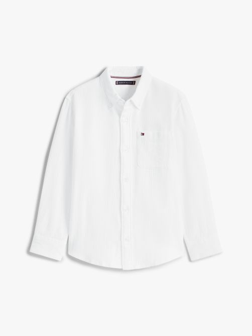 قميص سادة محبوك