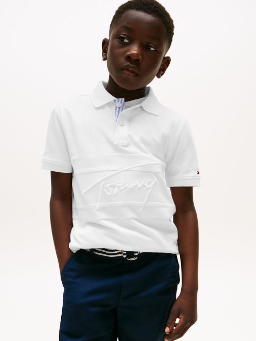 Cotton Short Sleeve Polo T-Shirt
