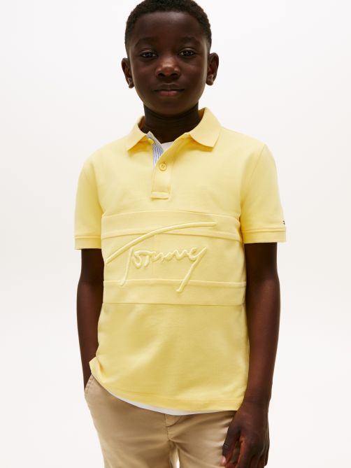 Cotton Short Sleeve Polo T-Shirt