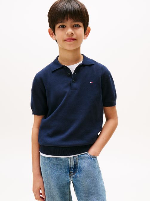 Short Sleeve Polo Jumper