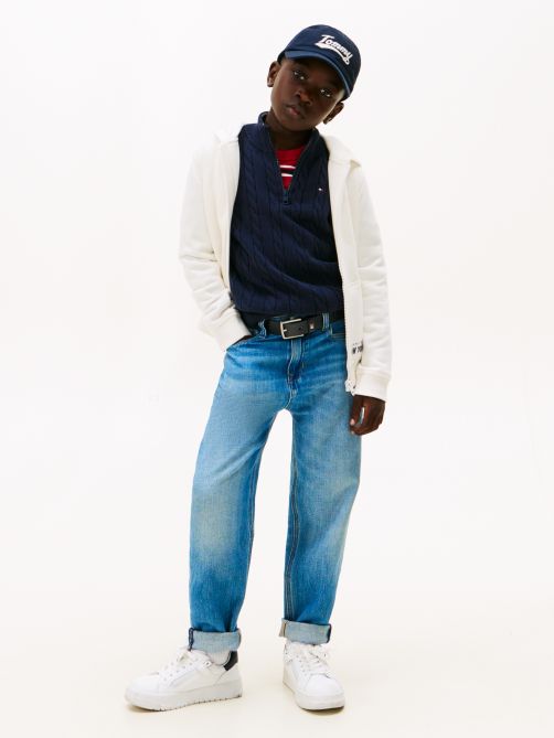 Vintage Wash Skater Jeans