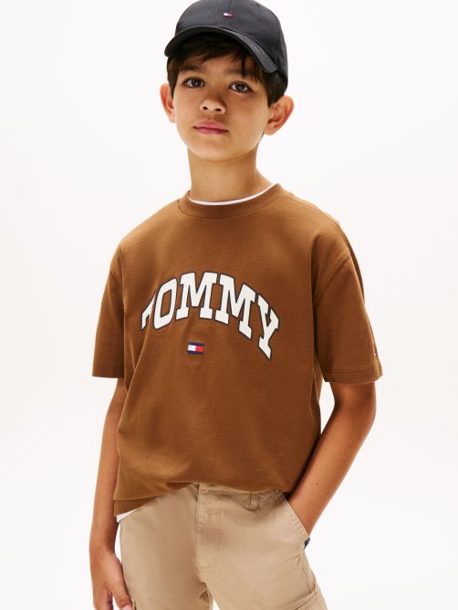 Varsity Logo Crew Neck T-Shirt