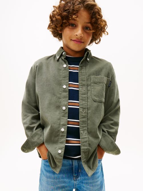 Regular Fit Corduroy Shirt