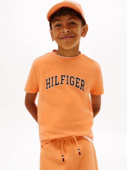 Logo Crew Neck Jersey T-Shirt