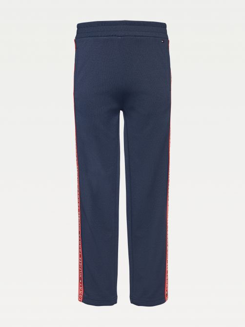 repeat logo tape joggers