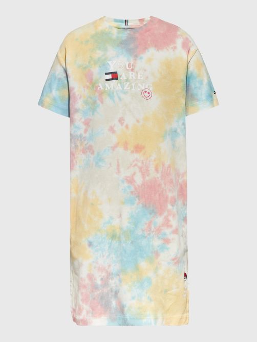 tie dye shirt dresses