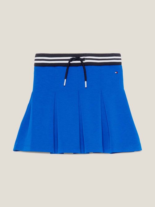 Hilfiger Monotype Pleated Knit Mini Skirt