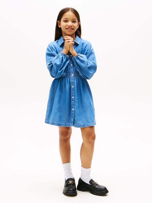 Chambray Shirt Dress