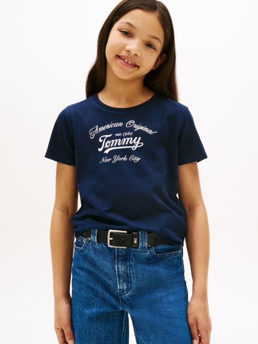 Metallic Logo Slim T-Shirt