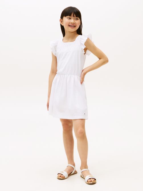 Textured Knit Fit and Flare Dress