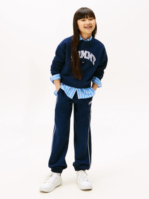 بنطلون رياضي تيري برباط وقصة مريحة