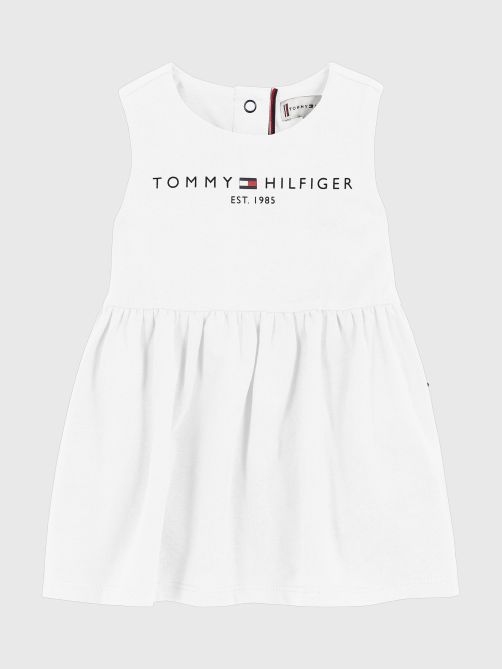 فستان بدون أكمام مزين بالشعار