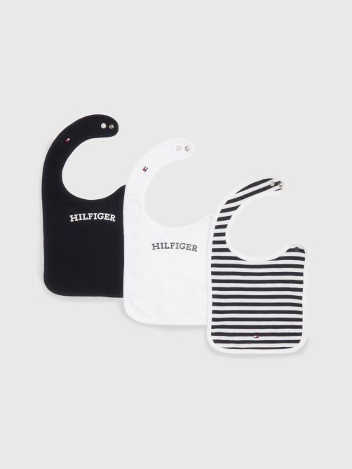 3-Pack Hilfiger Monotype Bib Gift Set