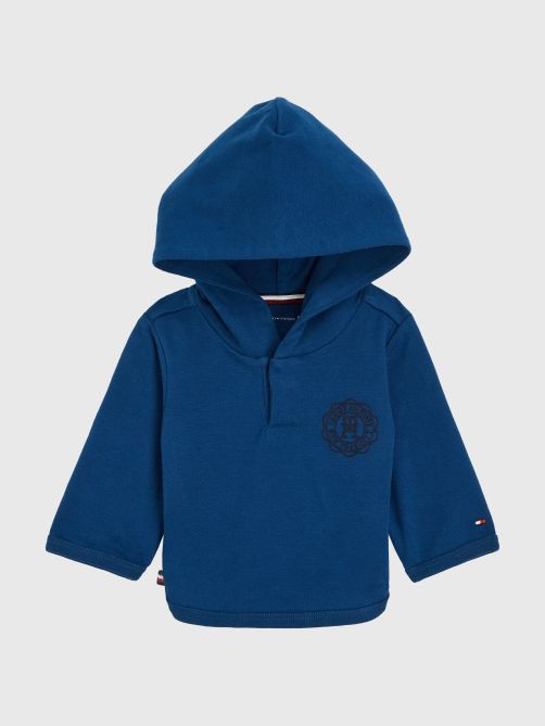 TH Monogram Stamp Relaxed Hoody