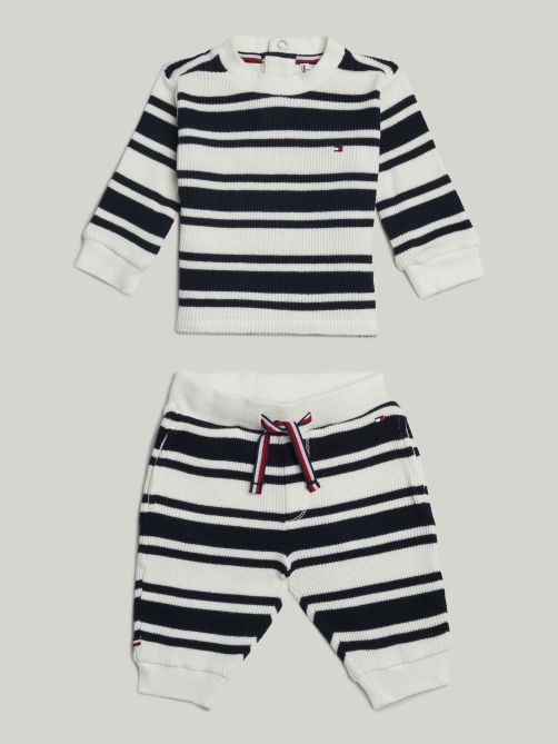 Ithaca Stripe Sweatshirt and Joggers Gift Box