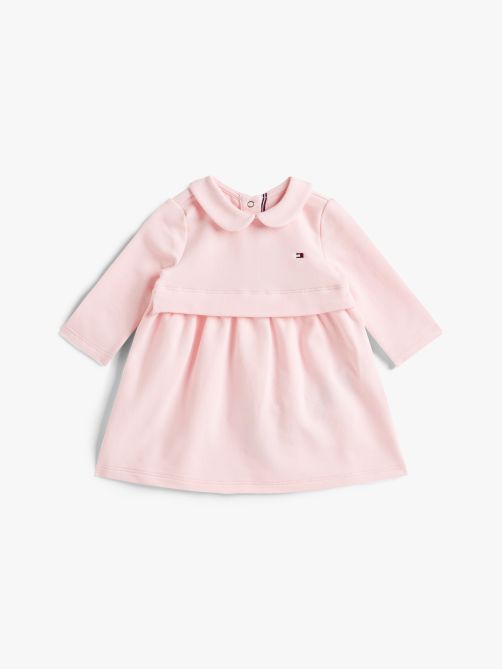 فستان تيري بأكمام طويلة