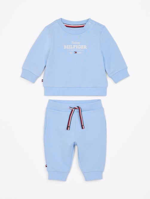 طقم سويت شيرت وجوجرز من طراز هيلفيغر مونو تايب