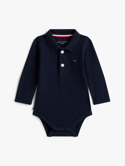 Essential Pique Polo Bodysuit Gift Set