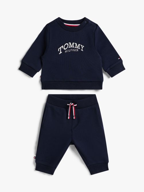 Logo Sweatshirt and Joggers Set