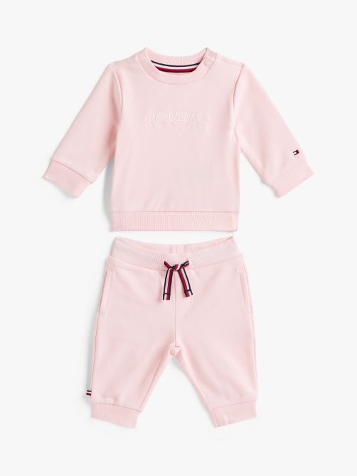 Logo Sweatshirt and Joggers Set