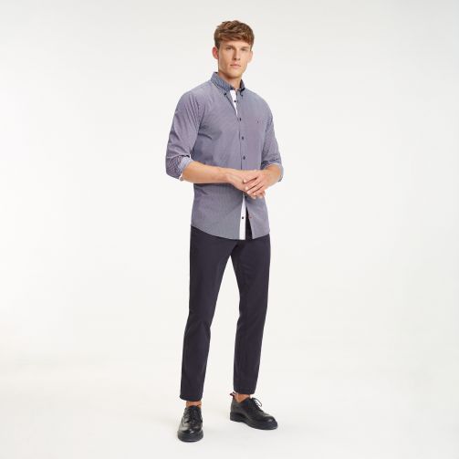 قميص قطني بستايل مطبّع