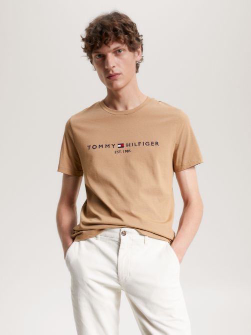 Logo Slim Fit Crew Neck T-Shirt