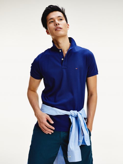Signature Tape Slim Fit Polo