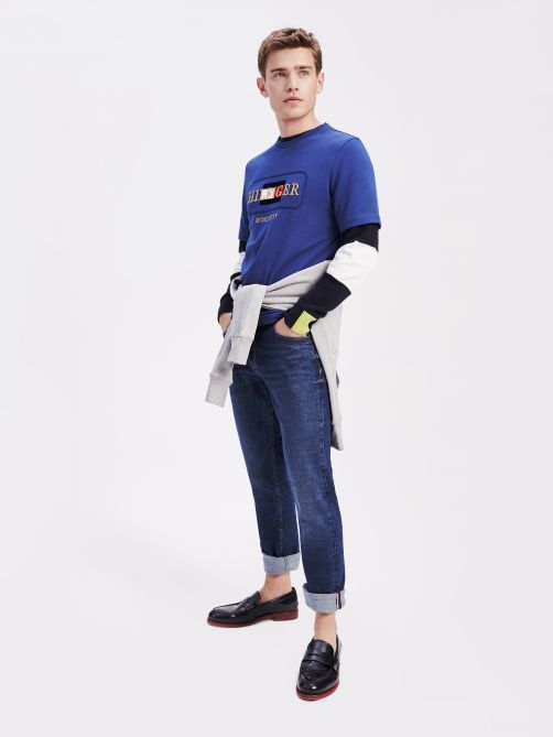 Rope Embroidery Relaxed Fit T-Shirt