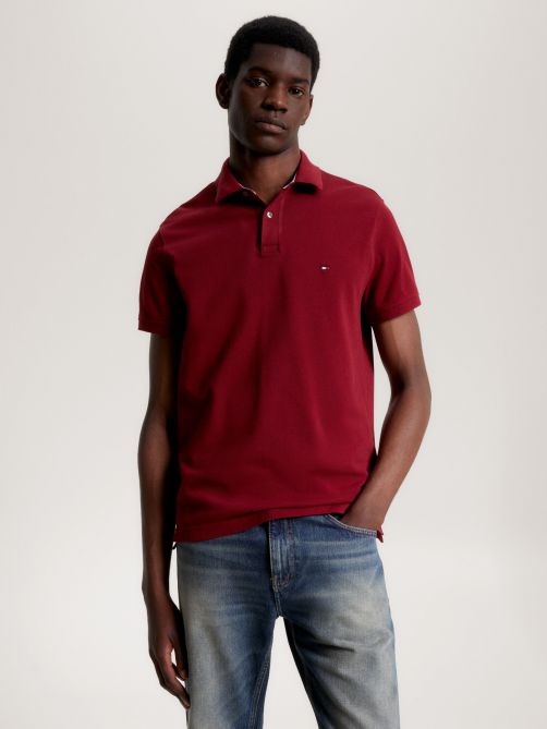 1985 Collection Flag Embroidery Polo