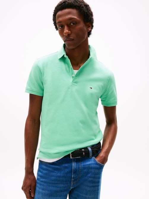 قميص بولو بقصة ضيقة من مجموعة 1985