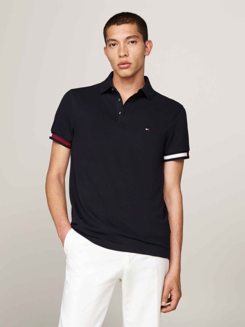 تيشيرت بولو بشعار العلم