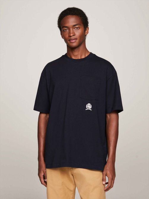 Crest Patch Pocket T-Shirt