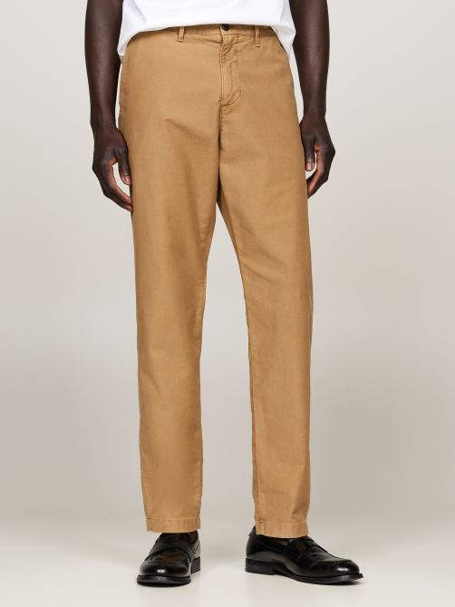 Stretch Cotton Gabardine Tapered Chinos