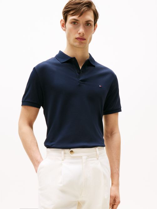 Essential Regular Fit Flag Embroidery Polo