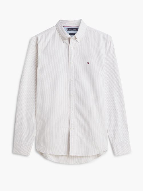 Regular Fit Stripe Oxford Shirt