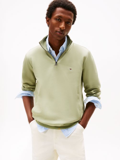 Quarter-Zip Intechno Knit Sweatshirt
