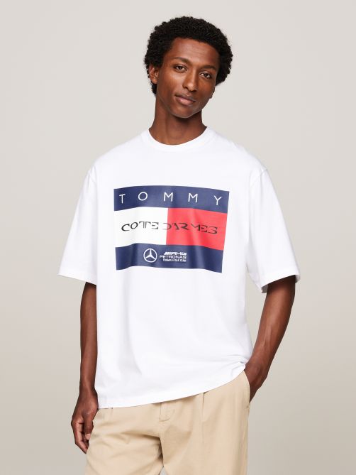 まーぶる様 Tommy x Mercedes F1 x CR Flag Logo T-Shirt | Tommy Hilfiger