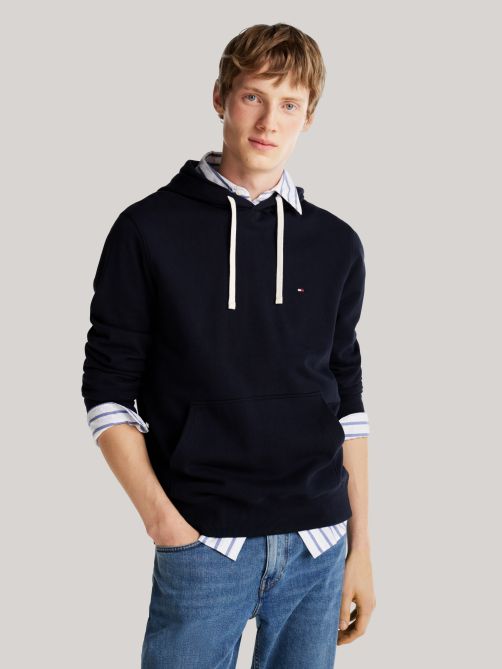 سويت شيرت تيري مزين بعلم مطرز